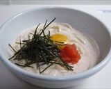 冷凍うどんde明太クリームうどん♪作り方4写真