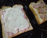 ホットサンドdeクロックムッシュ作り方4写真