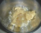 そぼろとらっきょうタルタルの親子丼作り方2写真