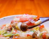 ズワイ蟹と白菜の中華炒め作り方6写真