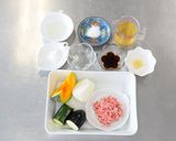 かぼちゃのそぼろ煮作り方1写真