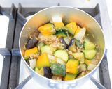 かぼちゃのそぼろ煮作り方4写真