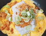 余った肉味噌丼の具で作るチャーハン作り方3写真