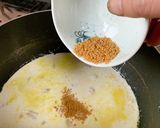 フレンチトースト海老と帆立クリームソース作り方6写真