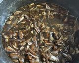 小アジ（マメアジ）の甘露煮作り方6写真