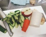 【腸活】乳酸発酵　水キムチ【発酵食品】作り方1写真