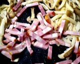 簡単プロの味★キノコとベーコントマトスパ作り方5写真