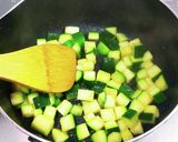 トマト缶で！超簡単ズッキーニスープ作り方4写真