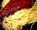 簡単プロの味★キノコとベーコントマトスパ作り方6写真