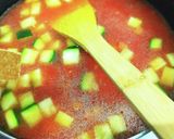 トマト缶で！超簡単ズッキーニスープ作り方7写真