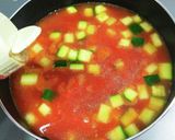 トマト缶で！超簡単ズッキーニスープ作り方9写真