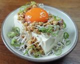 梅納豆としらすの冷奴作り方3写真