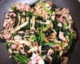 ベーコンとほうれん草の和風パスタ作り方2写真