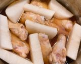 手羽元と大根の煮物作り方5写真