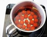 ミニトマトとオレンジのハニーコンポート。作り方4写真