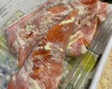 生鮭の香草チーズパン粉焼き作り方2写真