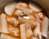 手羽元と大根の煮物作り方6写真