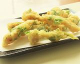 〖 鶏むね肉の青じそ衣天ぷら 〗作り方7写真