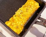 アンチョビと粉チーズの卵焼き作り方4写真