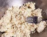 豆腐入りハンバーグ　牛乳、パン粉　卵無し作り方2写真