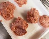 豆腐入りハンバーグ　牛乳、パン粉　卵無し作り方9写真