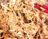 もずくと野菜の餡掛けお好み焼き作り方2写真