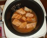秋鮭炊き込みごはん作り方4写真