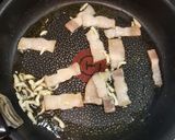 アスパラとトマトとブリーのパスタ。作り方1写真