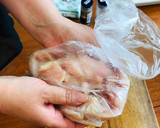 しっとりふわサク！母のしそ鶏天作り方2写真