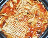 【本格】プデチゲ【簡単】サッポロ一番味噌作り方8写真