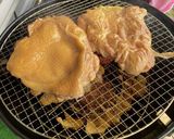 簡単　鶏モモ肉の燻製作り方3写真