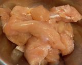 ささみの甘辛照り焼き丼*+作り方1写真