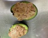 簡単おつまみ☆アボカドのツナチー焼き作り方2写真