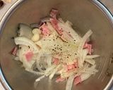 簡単ベーコンと玉ねぎのマヨネーズサラダ作り方3写真