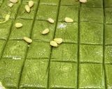 スペインの松の実パン抹茶味作り方18写真