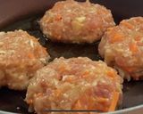 鶏つくねとおくらの生姜あん作り方6写真