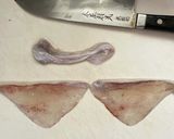 簡単　下処理✨ヤリイカのお刺身作り方11写真