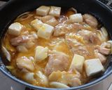 鶏肉と豆腐の卵とじ作り方6写真