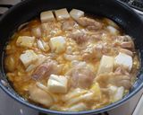 鶏肉と豆腐の卵とじ作り方7写真