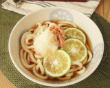 大根おろしとかぼすの冷やしうどん作り方4写真