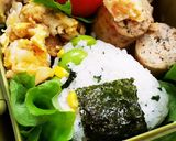 #ワカメとコーンと枝豆のおにぎり作り方4写真