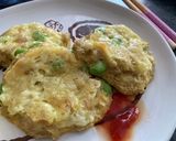 オートミールと枝豆のお焼き作り方4写真