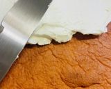 ロールケーキ＆メロン丸ごと！？作り方20写真