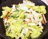広東風海鮮かた焼きそば作り方2写真