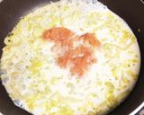 豆乳明太蕎麦パスタ作り方4写真