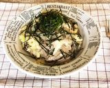 豆乳明太蕎麦パスタ作り方5写真