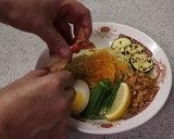 天然海老と夏野菜のレモン冷やし中華♪作り方7写真