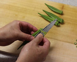天然海老と夏野菜のレモン冷やし中華♪作り方3写真