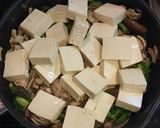 豚バラ肉とゴーヤと豆腐の梅肉炒め煮作り方5写真