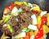 牛肉とパプリカの中華炒め作り方7写真